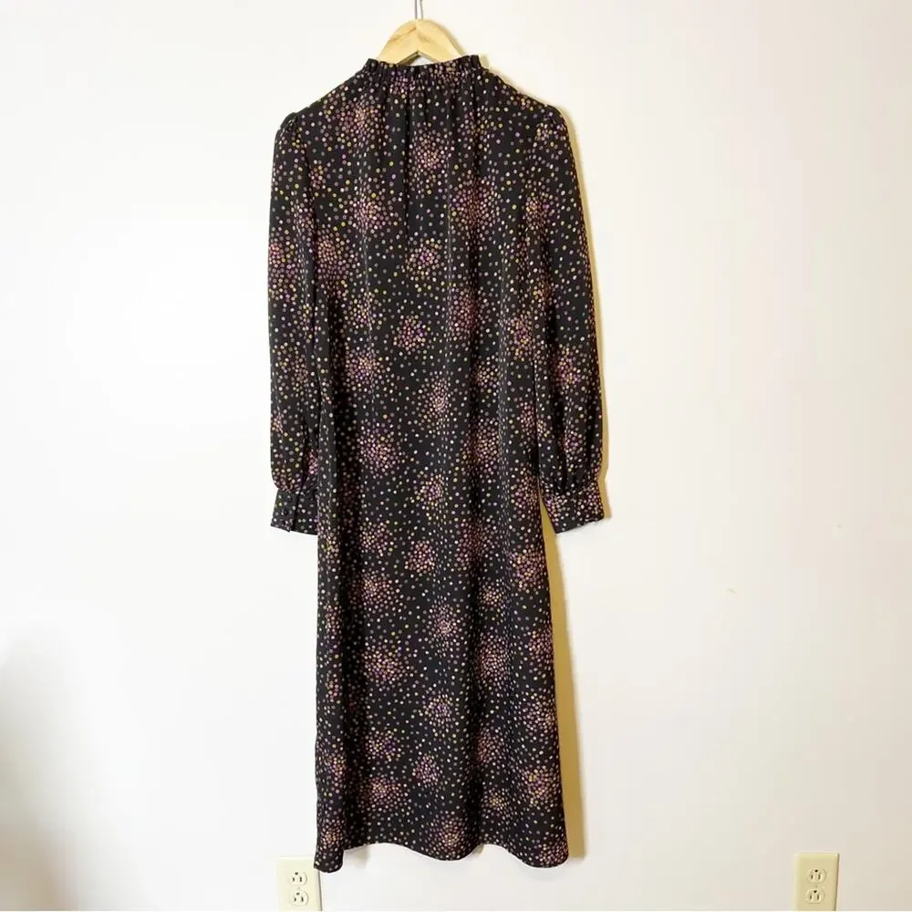 Kate Spade Disco Dots Ruffle Shirtdress‎ Size 6